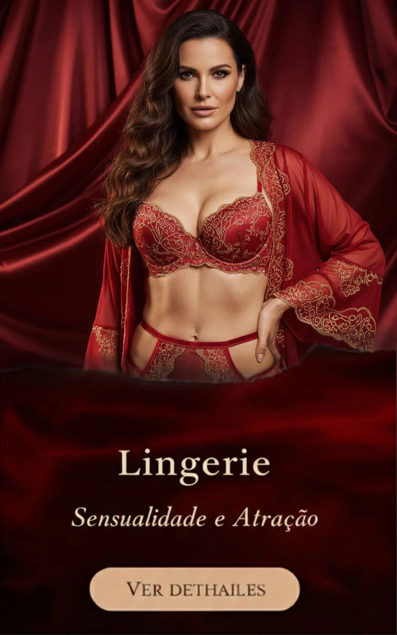 Lingerie Vermelha Sensual e Erótica | Sexshop Online